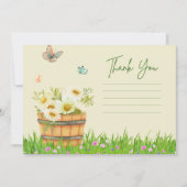 Dankeschön Karte (Vorderseite)