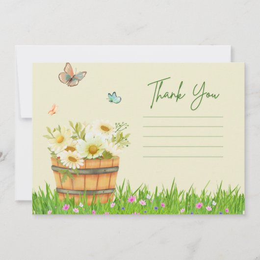 Dankeschön Karte (Vorderseite)