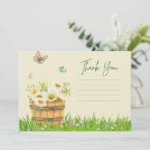 Dankeschön Karte (Stehend Vorderseite)