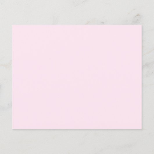 Dankeschön Karte - Alice im Wunderland (Hinten)