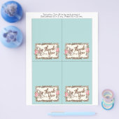 Dankeschön Karte - Alice im Wunderland (Einzeln)