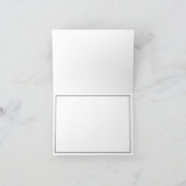 Dankeschön-Karte (Bauhaus-Schriftart) Karte (Innenseite)