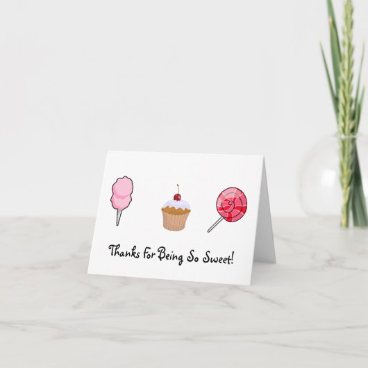 Dankeschön-Karte Dankeskarte (Vorderseite)