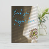 Dankeschön-Karte Einladung (Stehend Vorderseite)