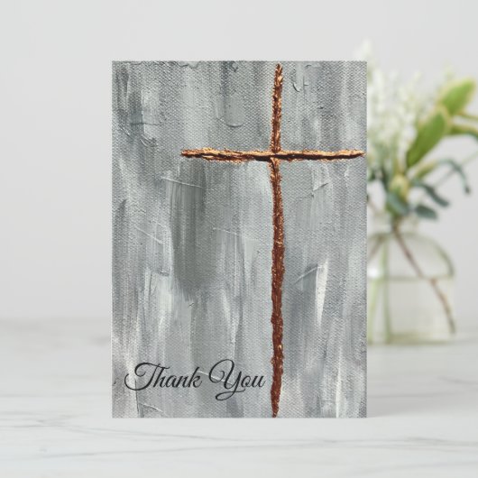 Dankeschön-Karte Feiertagskarte (Stehend Vorderseite)