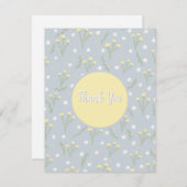 Dankeschön-Karte Feiertagskarte (Vorne/Hinten)