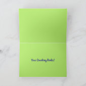 Dankeschön Karte für den Sporttrainer (Innenseite)