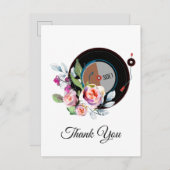 Dankeschön-Karte für Erwachsene Einladungspostkarte (Vorne/Hinten)