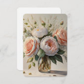 Dankeschön Karte für freundlichen Support (Vorne/Hinten)