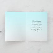 Dankeschön Karte für Gesundheitsdienstleister (Innenseite)