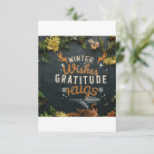 Dankeschön-Karte für jemanden Einladung (Stehend Vorderseite)