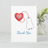 Dankeschön Karte für Krankenschwestern (Stehend Vorderseite)