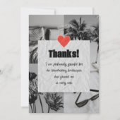 Dankeschön Karte - Kleines Unternehmen - (Vorderseite)