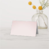 Dankeschön-Karte Platzkarte (Rückseite)