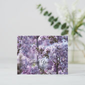 Dankeschön-Karte Postkarte (Stehend Vorderseite)