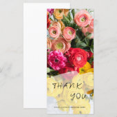 Dankeschön-Karten (Vorne/Hinten)