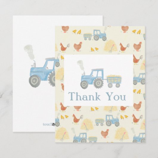 Dankeschön Karten (Vorne/Hinten)