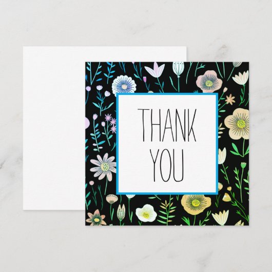 Dankeschön Karten (Vorne/Hinten)