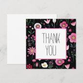 Dankeschön Karten (Vorne/Hinten)