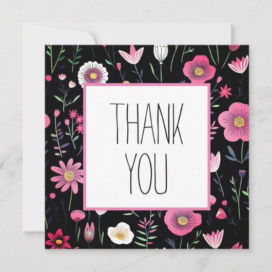 Dankeschön Karten (Vorderseite)