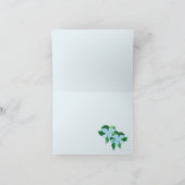 Dankeschön Karten : Blume Griechenland (Innenseite)