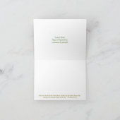 Dankeschön Karten - Christlich - Baum des Lebens (Innenseite)