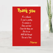 Dankeschön-Karten Dankeskarte (Vorderseite)