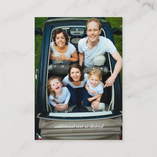 Dankeschön Karten - mehrere oder Single (Rückseite)