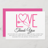 Dankeschön Karten - mehrere oder Single (Vorne/Hinten)