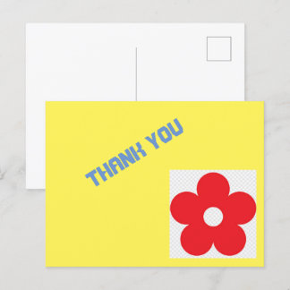 Dankeschön-Karten Postkarte