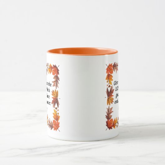 Dankeschön Keramik Tasse (Zentrum)