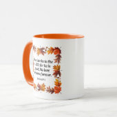 Dankeschön Keramik Tasse (Vorderseite Links)