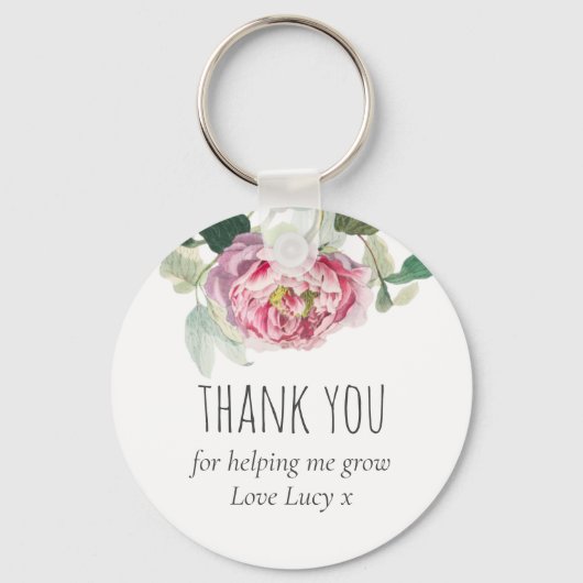 Dankeschön | Lehrer Schlüsselanhänger (Vorderseite)