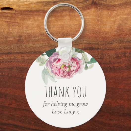 Dankeschön | Lehrer Schlüsselanhänger (Vorderseite)