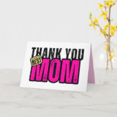 Dankeschön Mama Karte (Gelbe Blume)