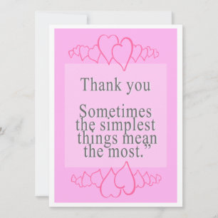 Dankeschön mit schönen Worten