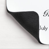 Dankeschön Mousepad (Ecke)