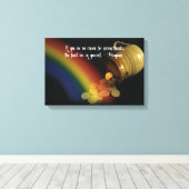 Dankeschön Native Amerikanische Ureinwohner Zitat Leinwanddruck (Insitu (Holzboden))