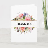 Dankeschön Note Card (Vorderseite)