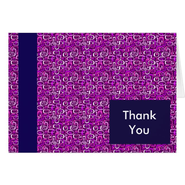 Dankeschön Note Card (Vorderseite (Horizontal))