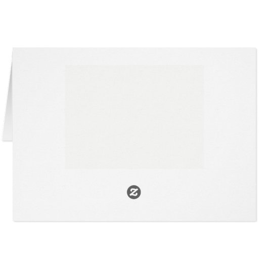 Dankeschön Note Card (Rückseite Horizontal)