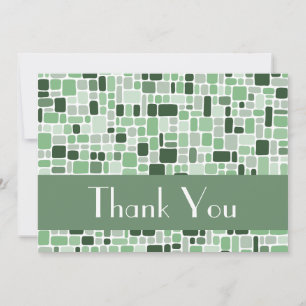 Dankeschön Note Card (Cobblestone Green) Mitteilungskarte