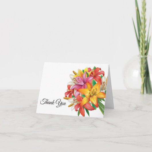 Dankeschön Note Card Dankeskarte (Vorderseite)