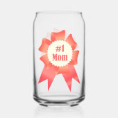 Dankeschön Nummer Eins Mama Gewinner Preisband Dosenglas (Rückseite)