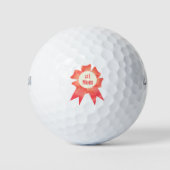 Dankeschön Nummer Eins Mama Gewinner Preisband Golfball (Vorderseite)