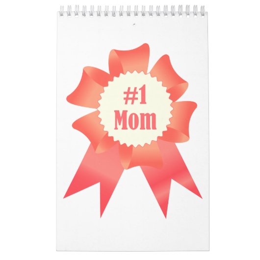Dankeschön Nummer Eins Mama Gewinner Preisband Kalender (Titelbild)