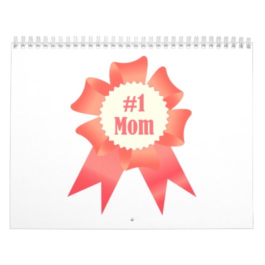 Dankeschön Nummer Eins Mama Gewinner Preisband Kalender (Titelbild)