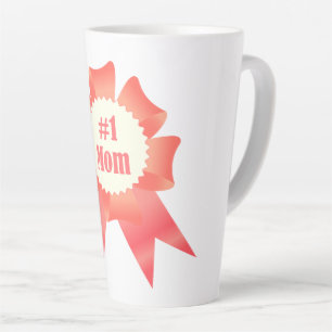 Dankeschön Nummer Eins Mama Gewinner Preisband Milchtasse