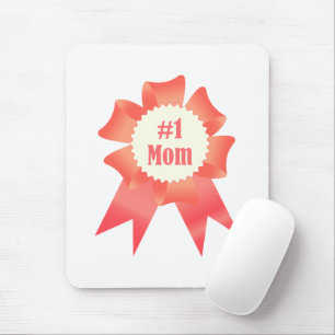 Dankeschön Nummer Eins Mama Gewinner Preisband Mousepad