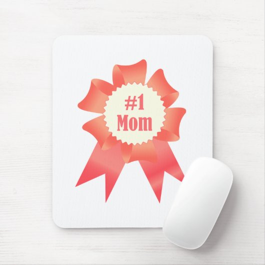 Dankeschön Nummer Eins Mama Gewinner Preisband Mousepad (Mit Mouse)